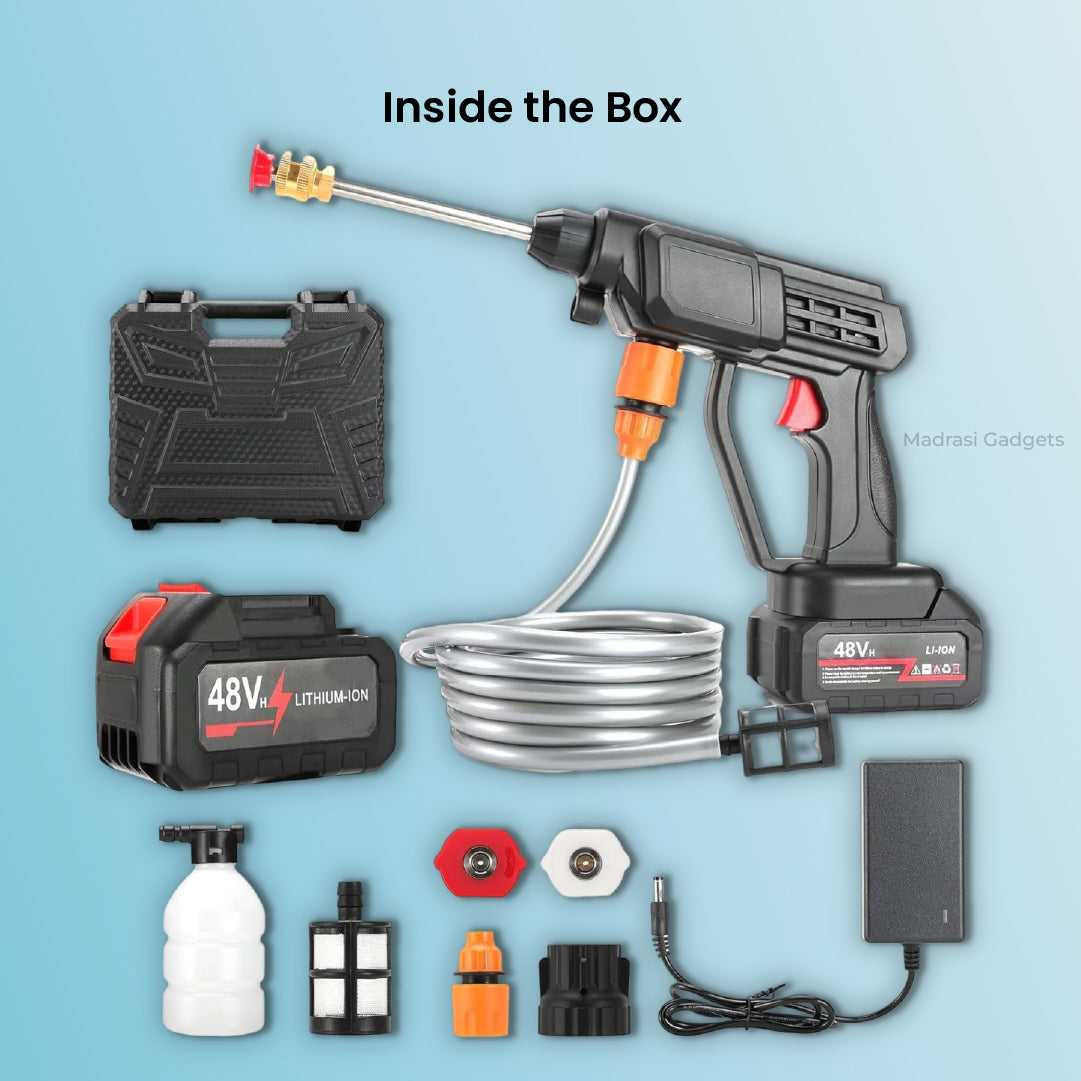 Portable Wireless Pressure Washer Gun