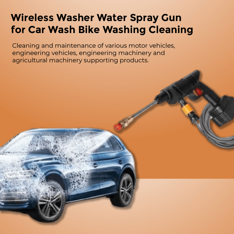 Portable Wireless Pressure Washer Gun