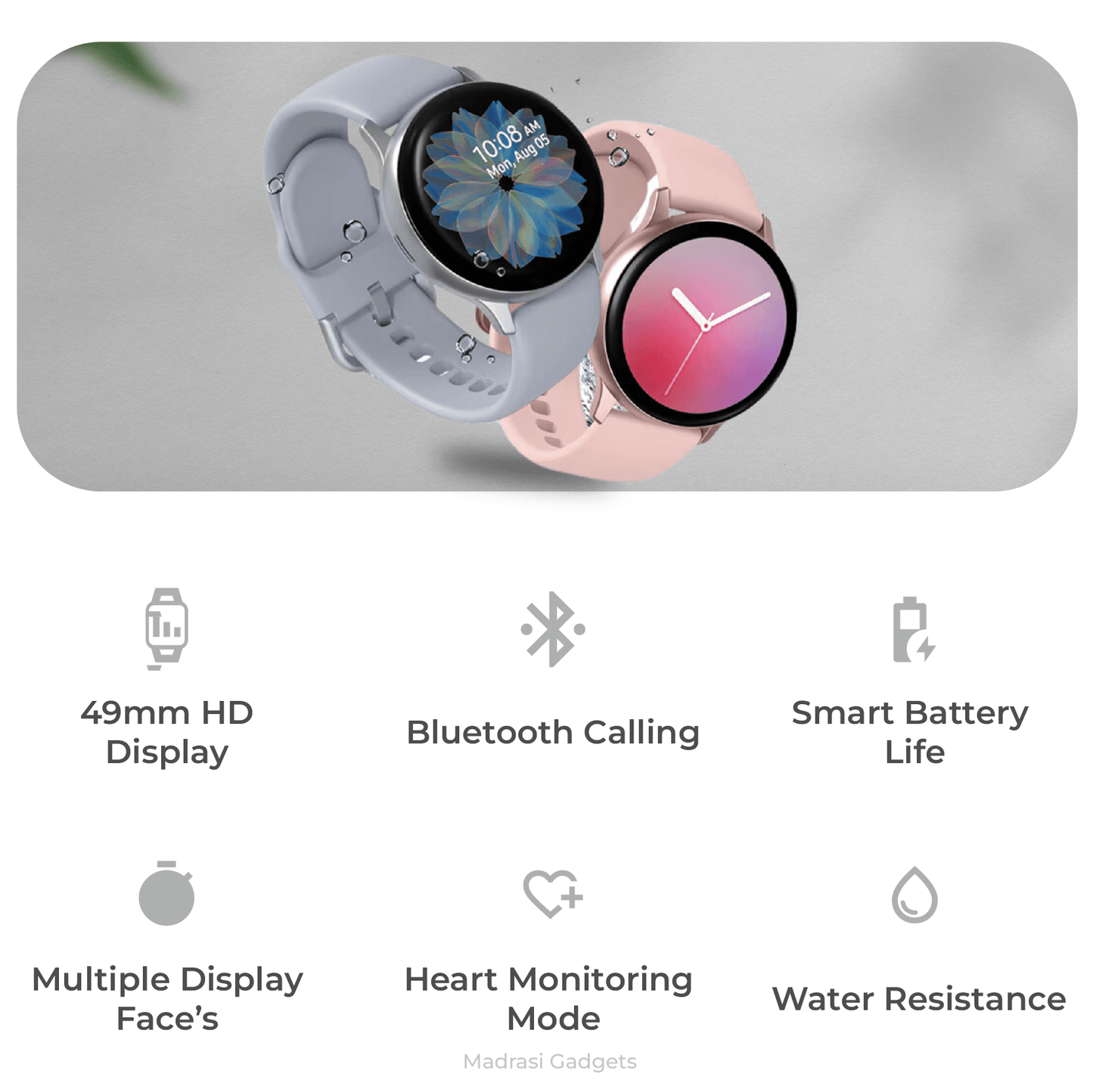 Activ 2 AMOLED Display Smart Watch